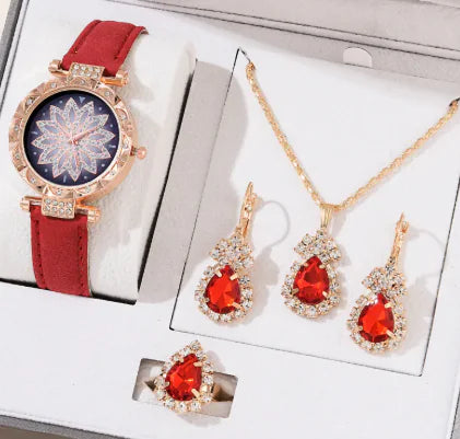 Watch Bracelet Set Women's Quartz