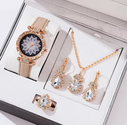 Watch Bracelet Set Women's Quartz