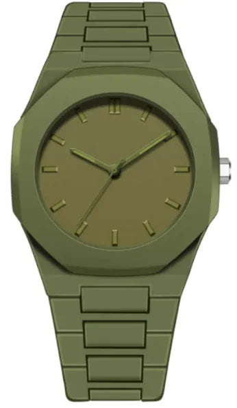 Men's Retro Arabic Digital Sports Waterproof Quartz Watch