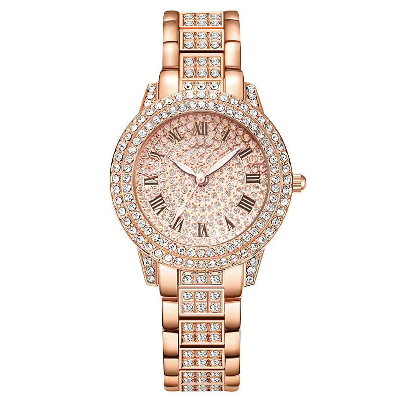 Women's Diamond Quartz Watch Set