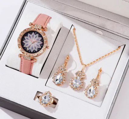 Watch Bracelet Set Women's Quartz