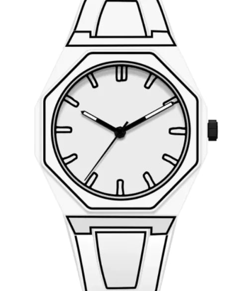 Men's Retro Arabic Digital Sports Waterproof Quartz Watch