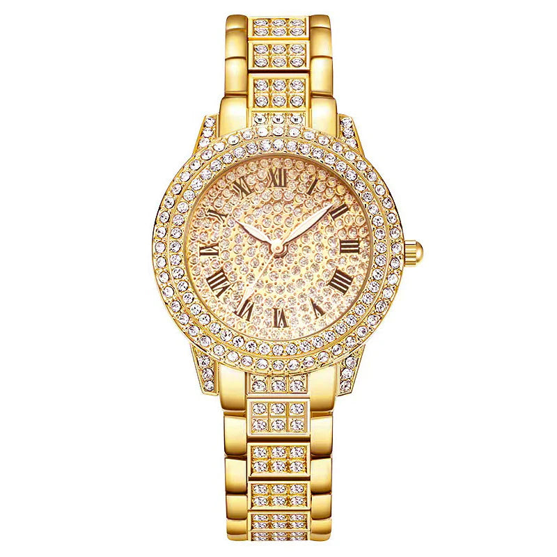 Women's Diamond Quartz Watch Set
