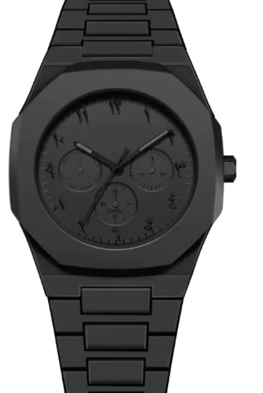 Men's Retro Arabic Digital Sports Waterproof Quartz Watch